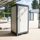 120x120 Einzel WC mit Waschbecken und Urinal
