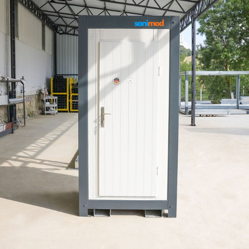 120x120 Einzel WC mit Waschbecken und Urinal