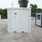 120x240 Dusche & WC mit waschbecken (einflügelig)