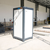 120x120 Einzel WC mit Waschbecken