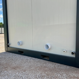 120x240 Doppel WC mit Waschbecken